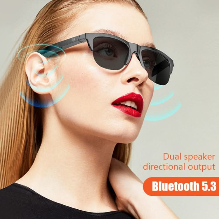 Bluetooth 5.3 Smart Sunglasses Wireless Headset Anti-Strong Light Anti-Polarized Sunglasses