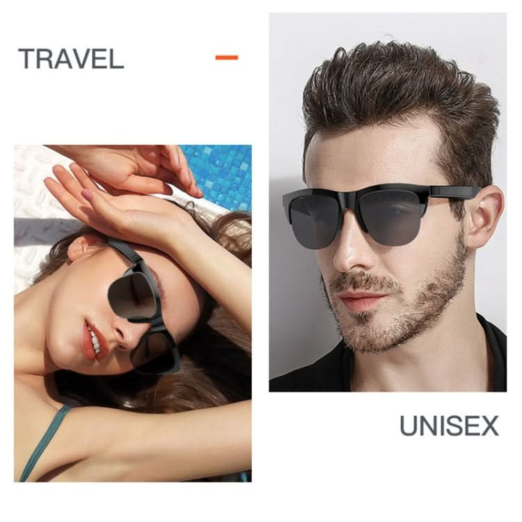 Bluetooth 5.3 Smart Sunglasses Wireless Headset Anti-Strong Light Anti-Polarized Sunglasses