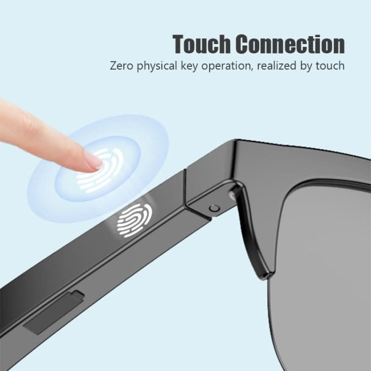 Bluetooth 5.3 Smart Sunglasses Wireless Headset Anti-Strong Light Anti-Polarized Sunglasses