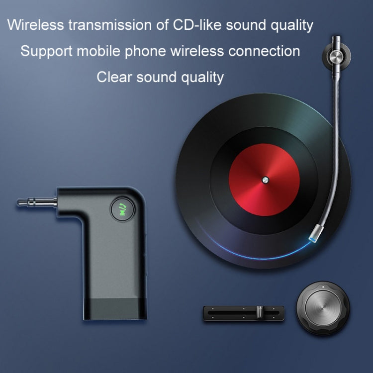 S-18 Car Mini AUX Audio Adapter Wireless Bluetooth 5.0 Receiver ÎҵÄÉ̵ê