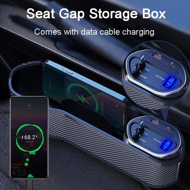 Vehicle Seat Gap Storage Box Organizer Front Seat Console Side Pocket ,Spec: ÎҵÄÉ̵ê