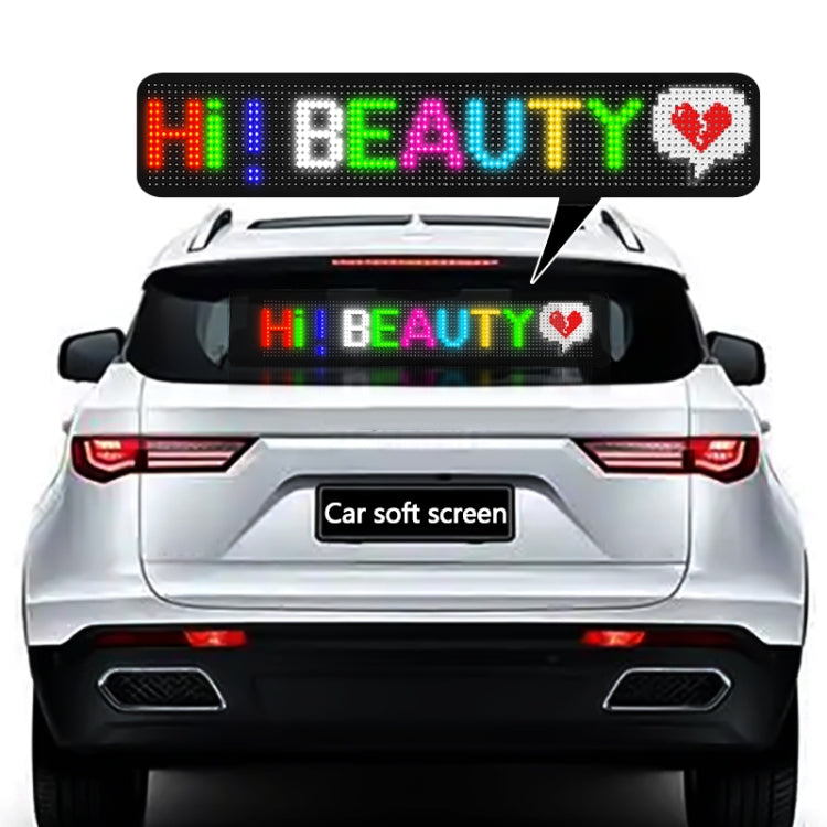 Vehicle Rear Window Color Flexible LED Electronic Screen