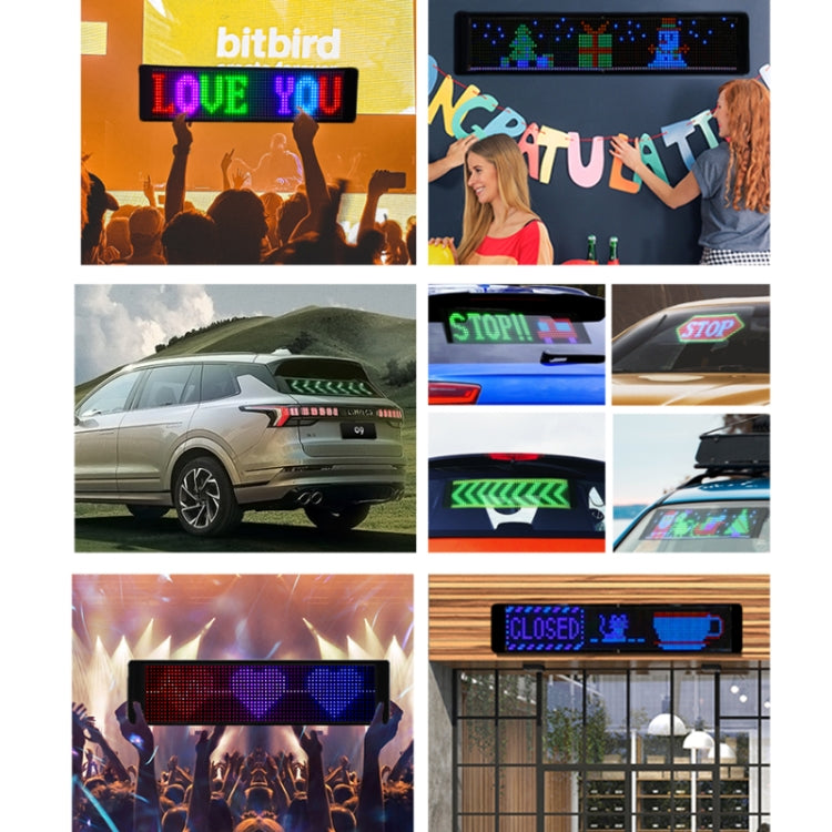 Vehicle Rear Window Color Flexible LED Electronic Screen ÎҵÄÉ̵ê