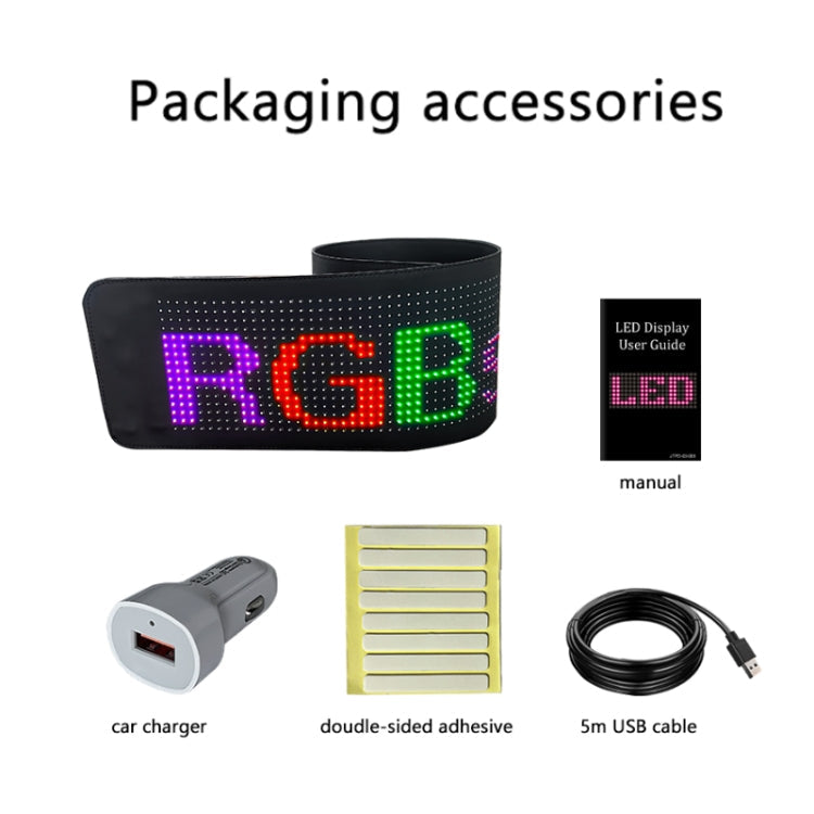 Vehicle Rear Window Color Flexible LED Electronic Screen ÎҵÄÉ̵ê