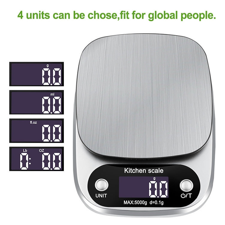 Small Multifunctional Kitchen High Precision Electronic Scale LCD Digital Display Food Scale My Store