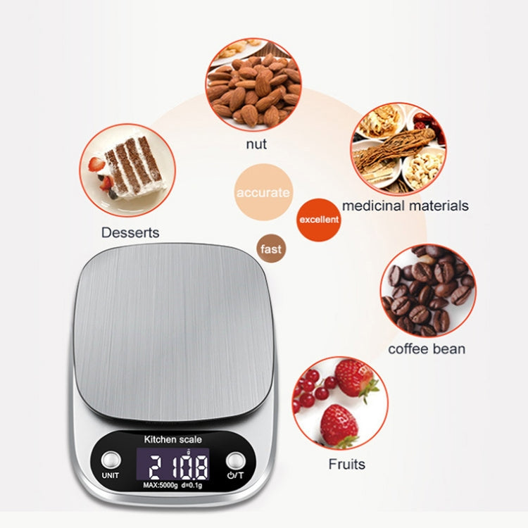 Small Multifunctional Kitchen High Precision Electronic Scale LCD Digital Display Food Scale