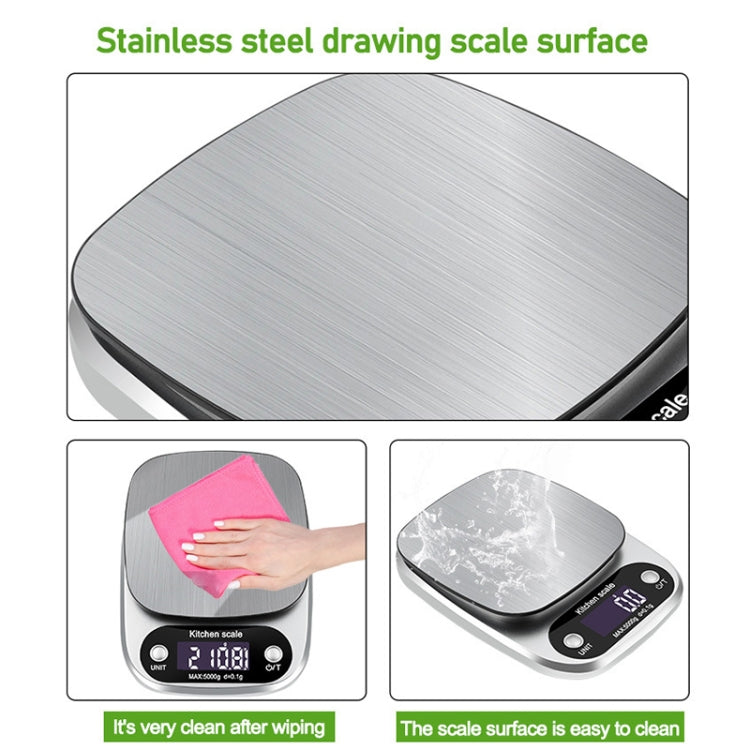 Small Multifunctional Kitchen High Precision Electronic Scale LCD Digital Display Food Scale My Store