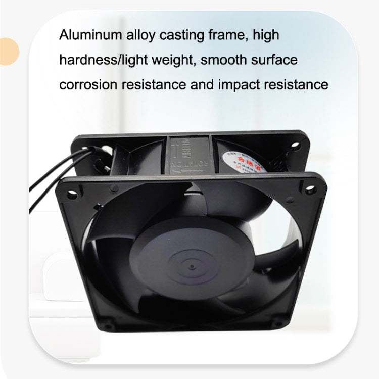 Cooling Fan 12cm Cabinet Power Distribution Cabinet Shaft