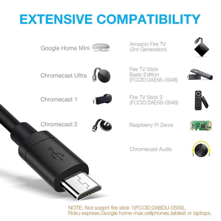 RJ45 Micro USB to 100M Ethernet Adapter Steady Watch Video My Store