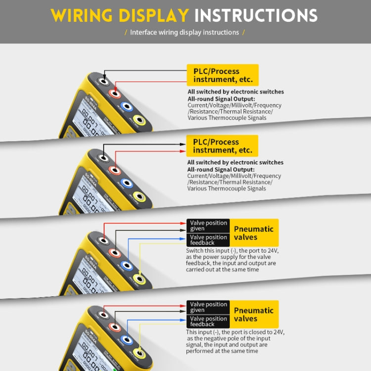 FNIRSI 4-20mA Multi-Function Signal Generator Current Pressure Thermal Resistance Calibrator