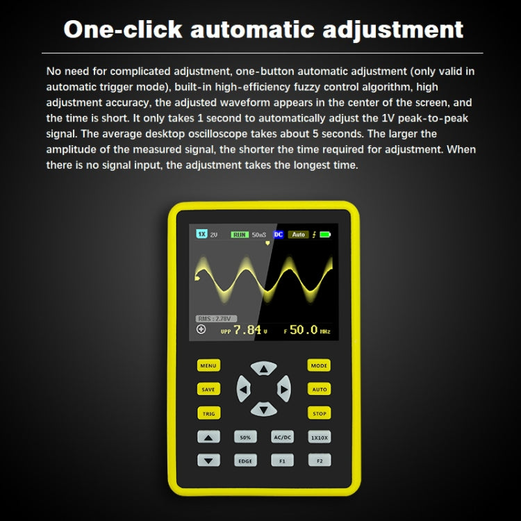 FNIRSI 2.4 Inch IPS Screen 100MHz Digital Oscilloscope