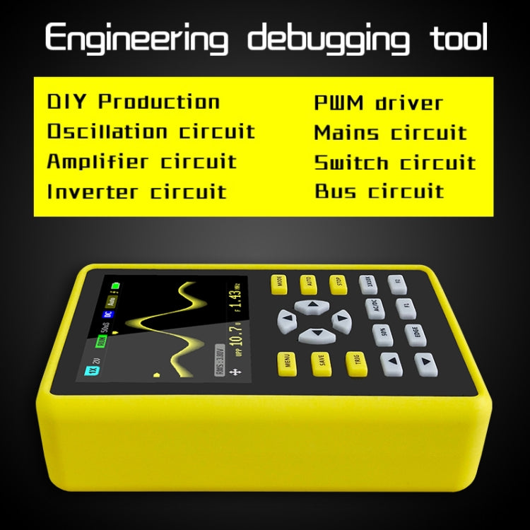 FNIRSI 2.4 Inch IPS Screen 100MHz Digital Oscilloscope