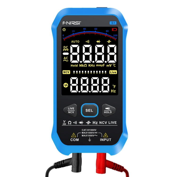 FNIRSI S1 Digital High Precision Fully Automatic Digital Multimeter