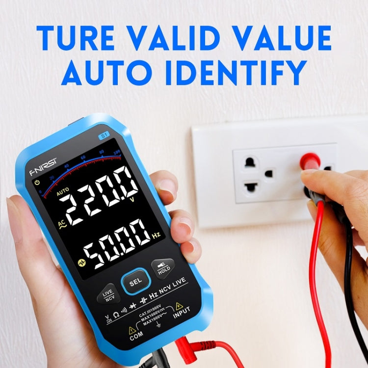 FNIRSI S1 Digital High Precision Fully Automatic Digital Multimeter Reluova