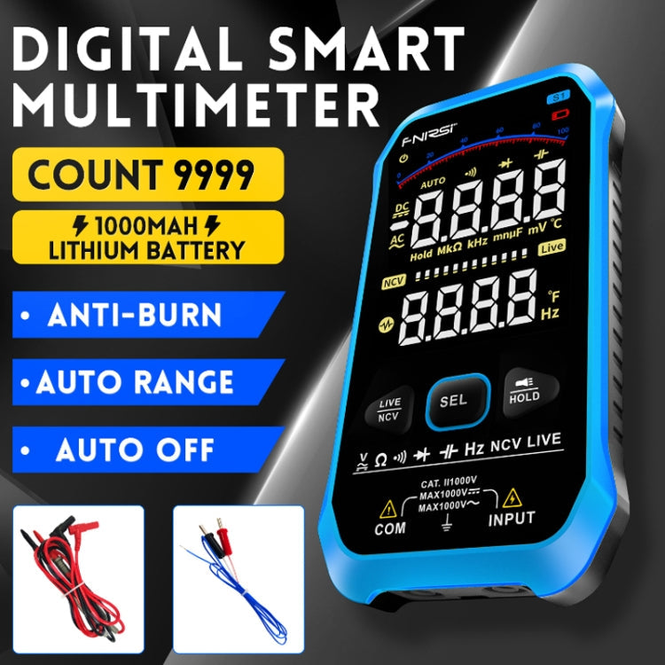 FNIRSI S1 Digital High Precision Fully Automatic Digital Multimeter Reluova