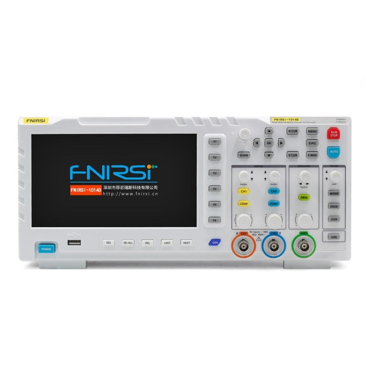 FNIRSI 2 in 1 Dual-channel 100M Bandwidth Digital Oscilloscope 1GS Sampling Signal Generator, US Plug