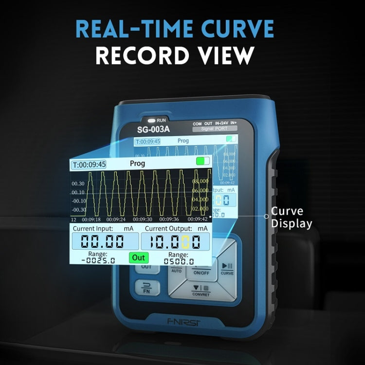 FNIRSI SG-003 Multifunctional PWM Signal Generator 4-20ma Voltage Current Calibrator, EU Plug