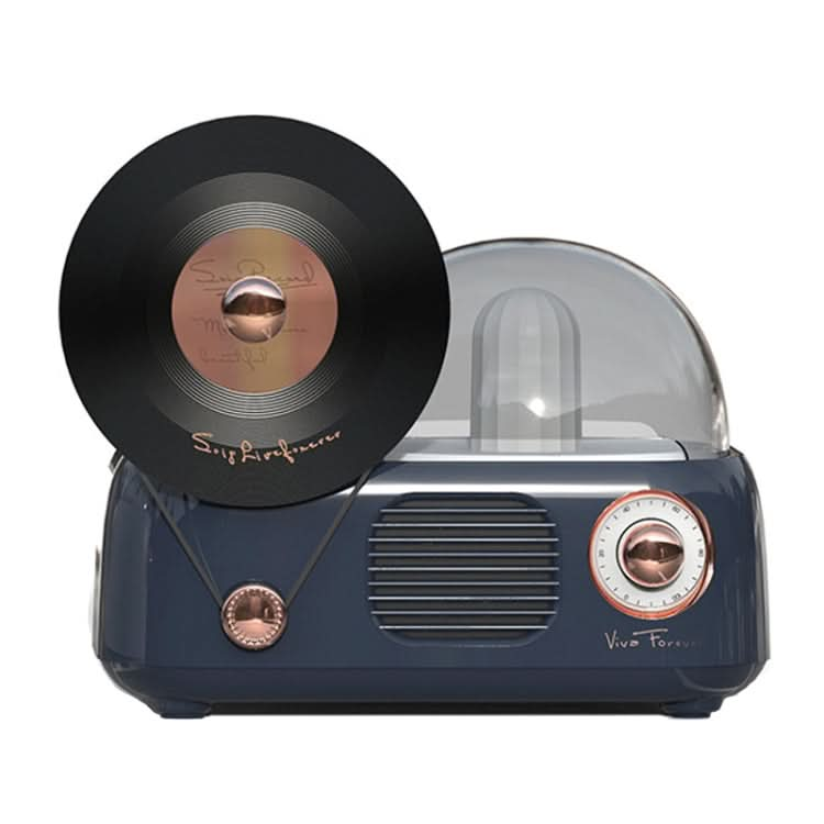 Y02 Retro Vinyl Record Player Wireless Bluetooth Speaker Ambient Light Aromatherapy Bluetooth Audio