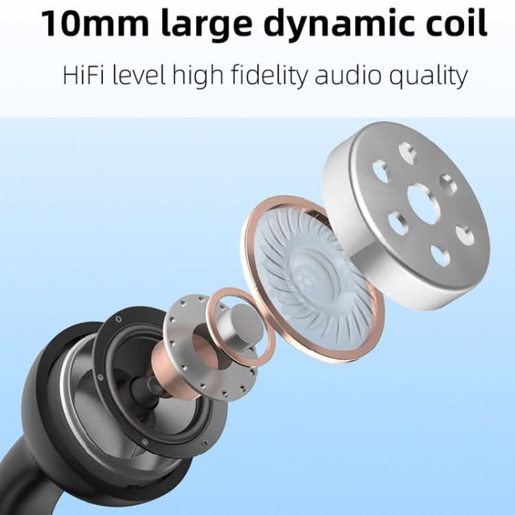 M-S8 Wireless Stereo Single Ear Clip-on Bluetooth Earphone