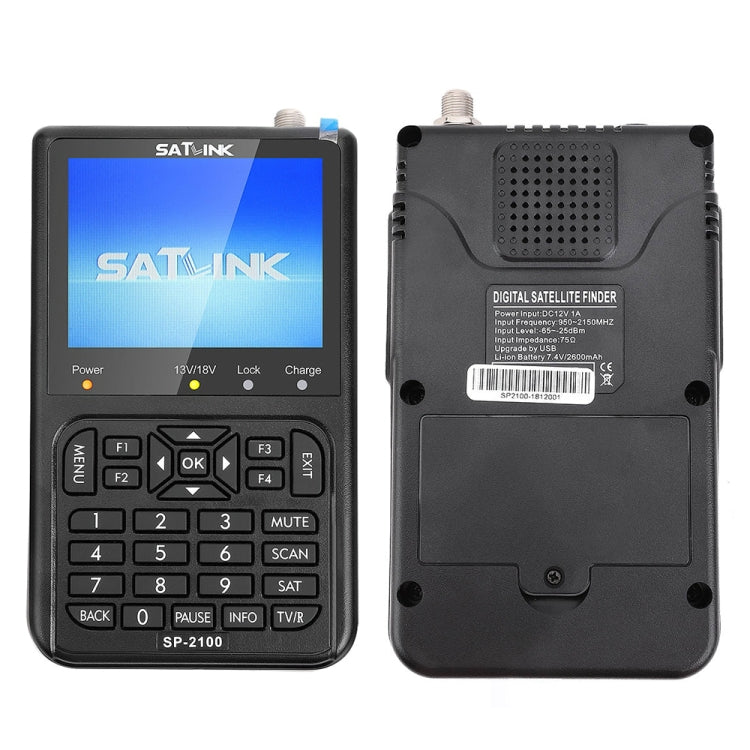 SATLINK SP-2100 HD Finder Meter Handheld Satellite Meter Reluova