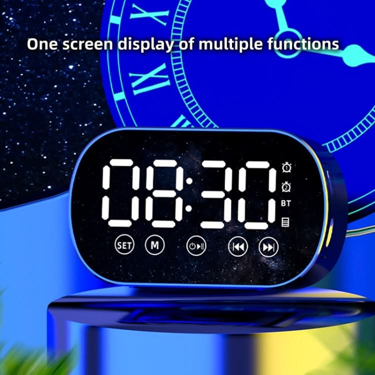 S15 Wireless Card Bluetooth Speaker Mini Alarm Clock