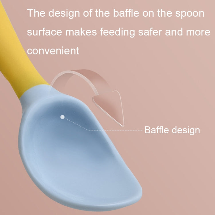 Children Eating Training Tableware Baby Bendable Silicone Soft Spoon My Store