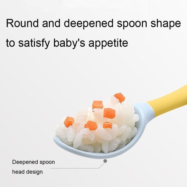 Children Eating Training Tableware Baby Bendable Silicone Soft Spoon