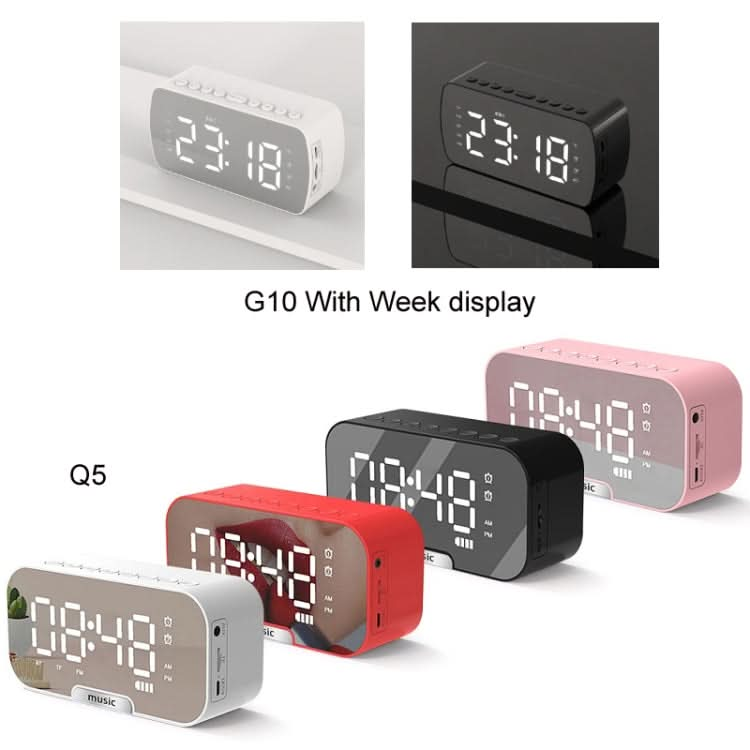 Outdoor Portable Card Bluetooth Speaker Small Clock Radio