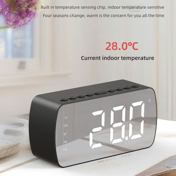 Outdoor Portable Card Bluetooth Speaker Small Clock Radio