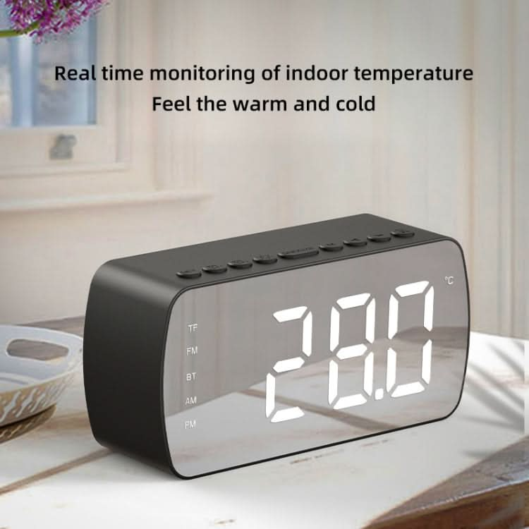 Outdoor Portable Card Bluetooth Speaker Small Clock Radio