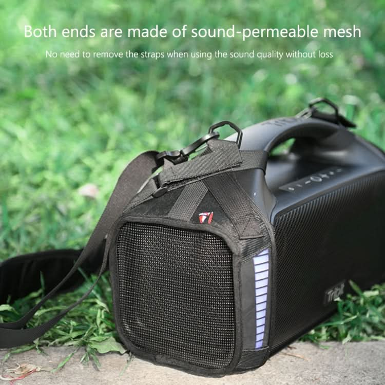 For Tribit StormBox Blast Speaker Case Fall-proof Carrying Strap Case Protective Cover