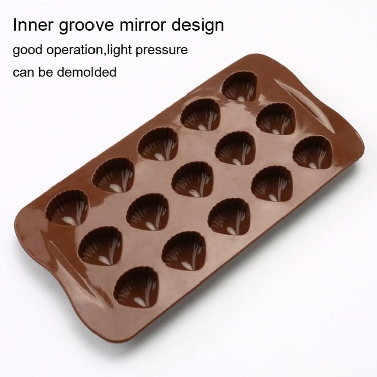 2pcs Silicone Chocolate Mold Jelly Christmas Candy Cake Mould, Style:-Reluova