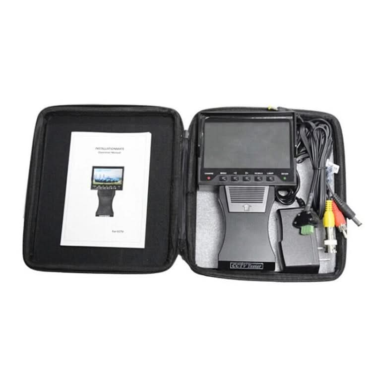 JSK-4300B 4.3 inch Handheld 12V Output Network Cable Monitoring Tester Reluova