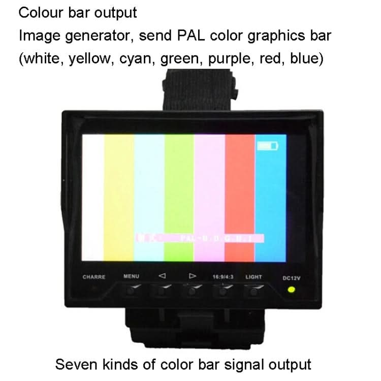 JSK-4300B 4.3 inch Handheld 12V Output Network Cable Monitoring Tester Reluova