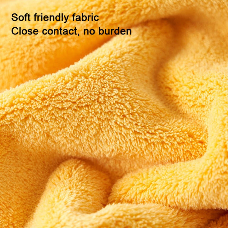 Kids Bath Towel Thickened High Density Coral Fleece Hooded Cloak Water Absorbent Cape My Store