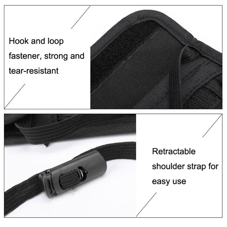 ZD-WM-06 RFID Hanging Neck Bag Passport Bag Anti-scanning Anti-magnetic Messenger ID Bag Reluova