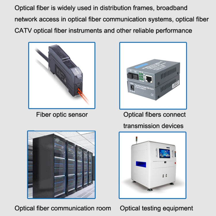 Carrier-Grade Fiber Optic Connector Male-Female Coupler LC Male To SC Female Adapter