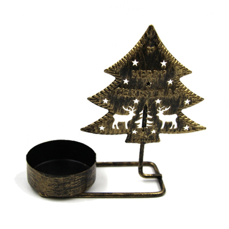 DH2303-03 Metal Retro Iron Art Candlesticks Ornament Table Candle Cup Decoration Props My Store