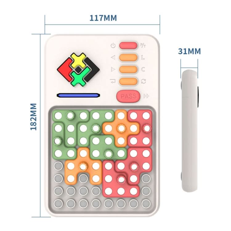 Q2 Tangram Hualongdao Geometry Puzzle Electronic Puzzle Transformation Toy Reluova