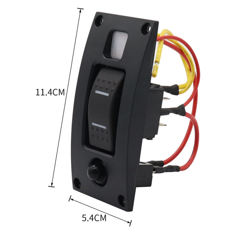 Marine Self-Locking Resetting Switch With Overload Protection Indicator Light