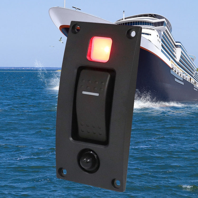 Marine Self-Locking Resetting Switch With Overload Protection Indicator Light