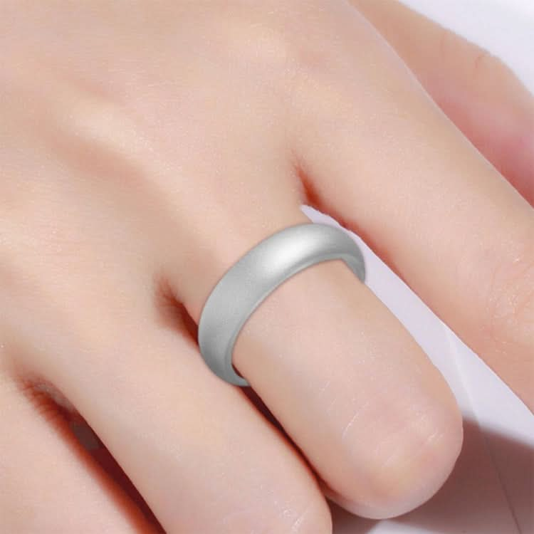 SH100 5.7mm Wide Silicone Ring Glitter Couple Ring, Series 2 Reluova