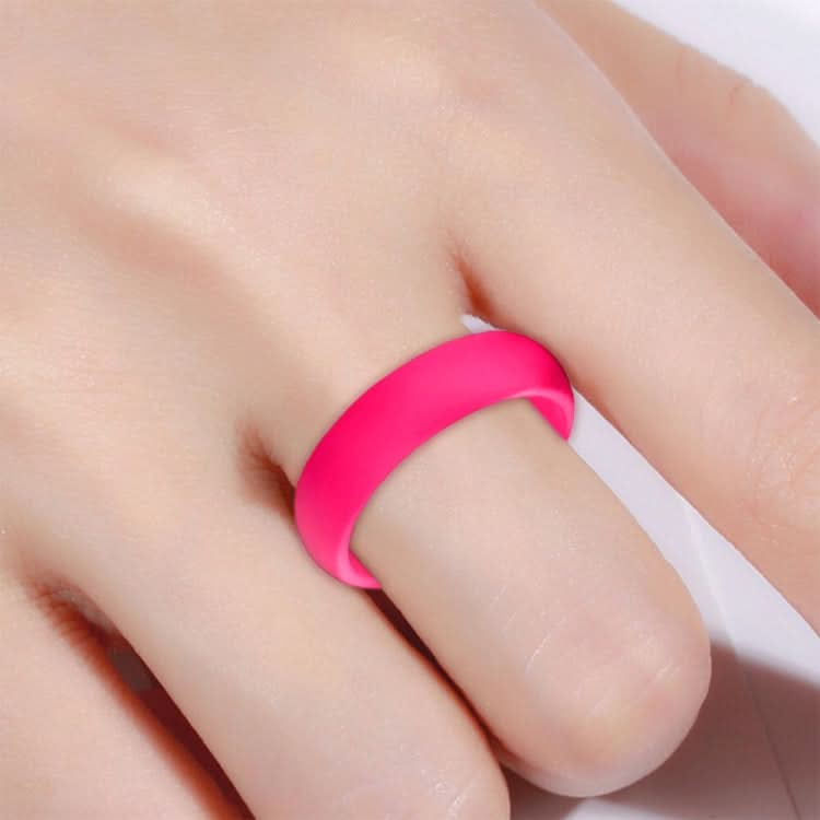 SH100 5.7mm Wide Silicone Ring Glitter Couple Ring, Series 2 Reluova