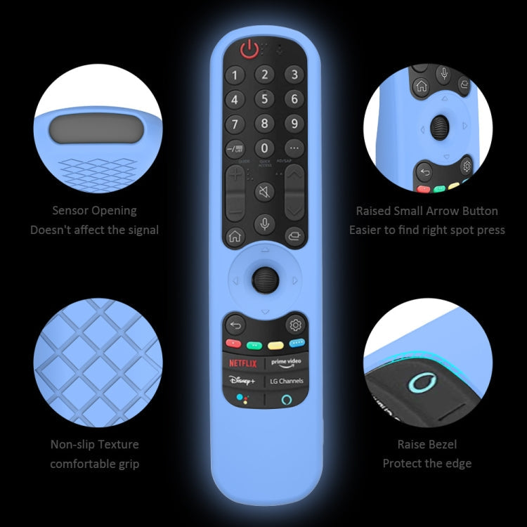 For LG AN-MR21GC / AN-MR21N / AN-MR21GA TV Remote Control Silicone Case