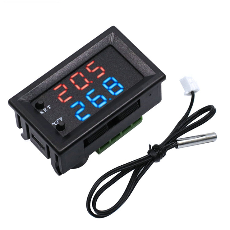 W2809 Digital Display Dual Display Thermostat Hatching Pet House Intelligent Waterproof NTC Temperature Control Instrument Reluova