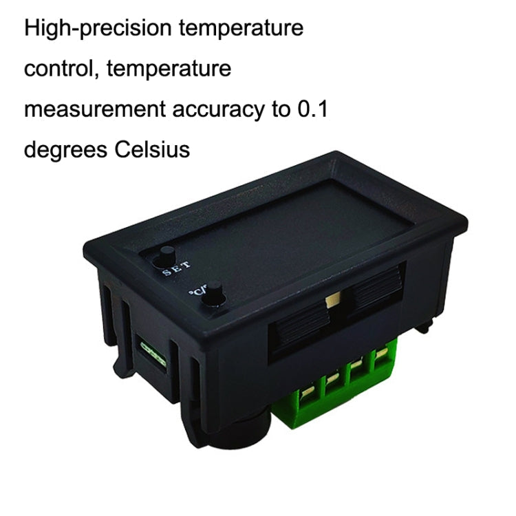 W2809 Digital Display Dual Display Thermostat Hatching Pet House Intelligent Waterproof NTC Temperature Control Instrument