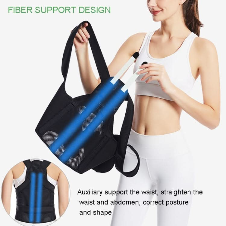 MK-098  Back Posture Corrector Back Support Fixation Correction Belt Reluova