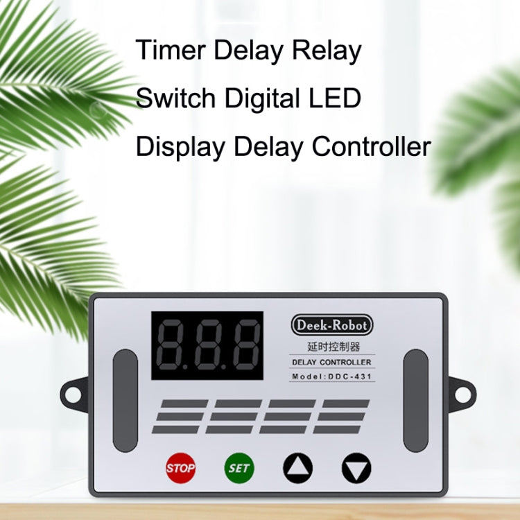 Deek-Robot DDC-431 Timer Delay Relay Switch Digital LED Display Delay Controller Reluova