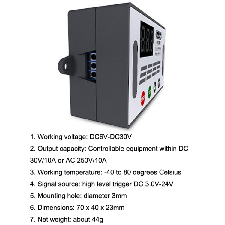 Deek-Robot DDC-431 Timer Delay Relay Switch Digital LED Display Delay Controller Reluova