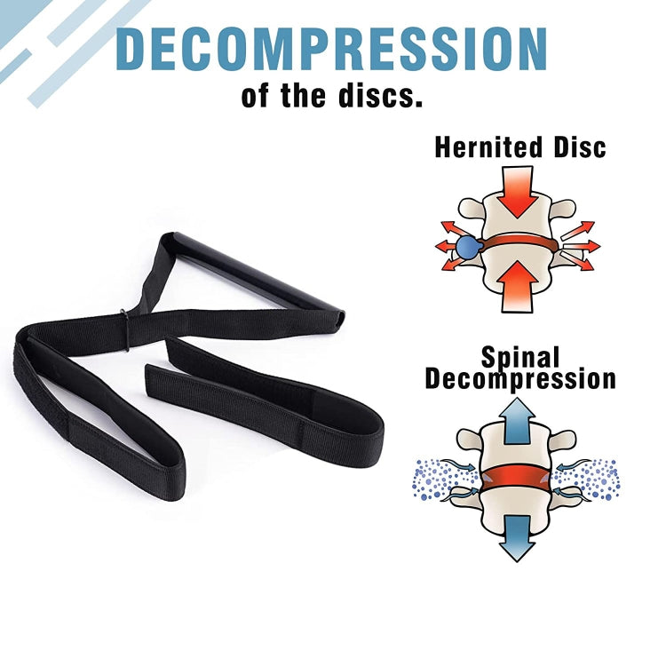 Y -Shaped Spine Chiropractic Decompression Traction Tool with Chin Strap My Store